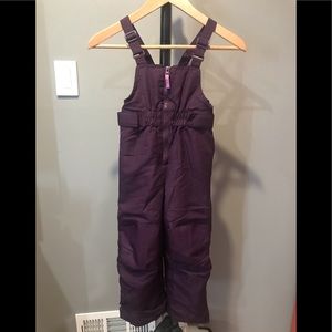 Girls size 4T Snow Bib